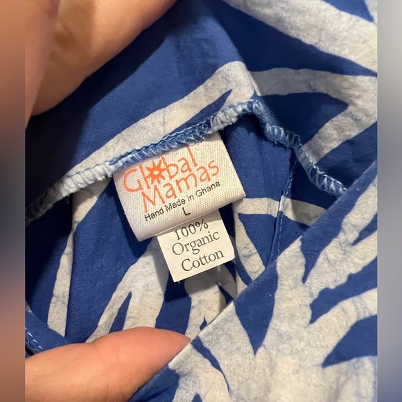 Blue Wide-Leg Jumpsuit - Picture 4 of 4